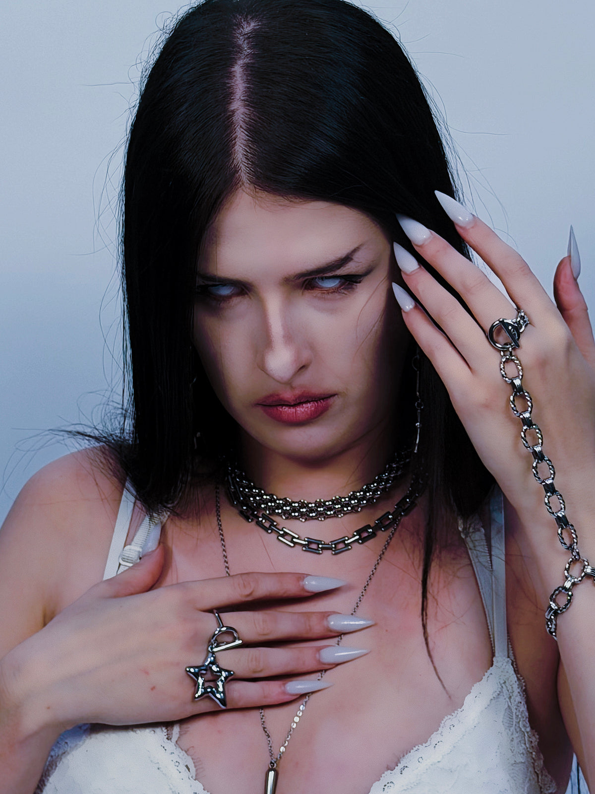 Silver Chainmail Choker