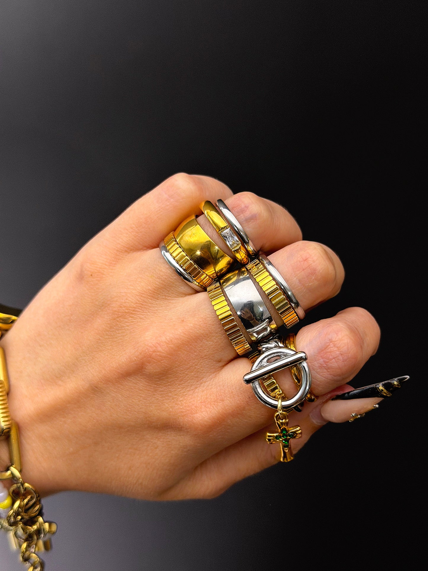 Ring Stack size 8