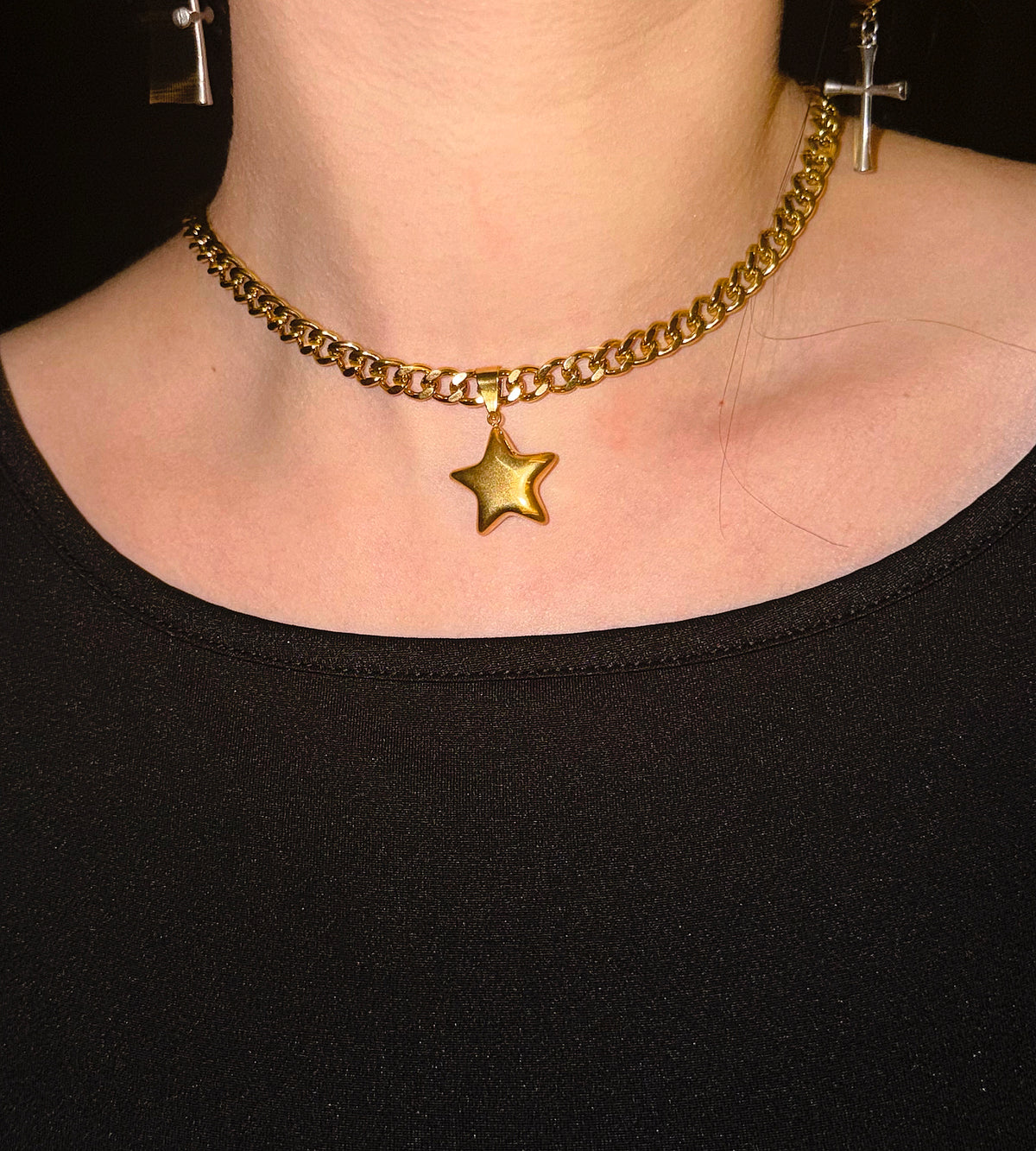 Gold Star Backlace