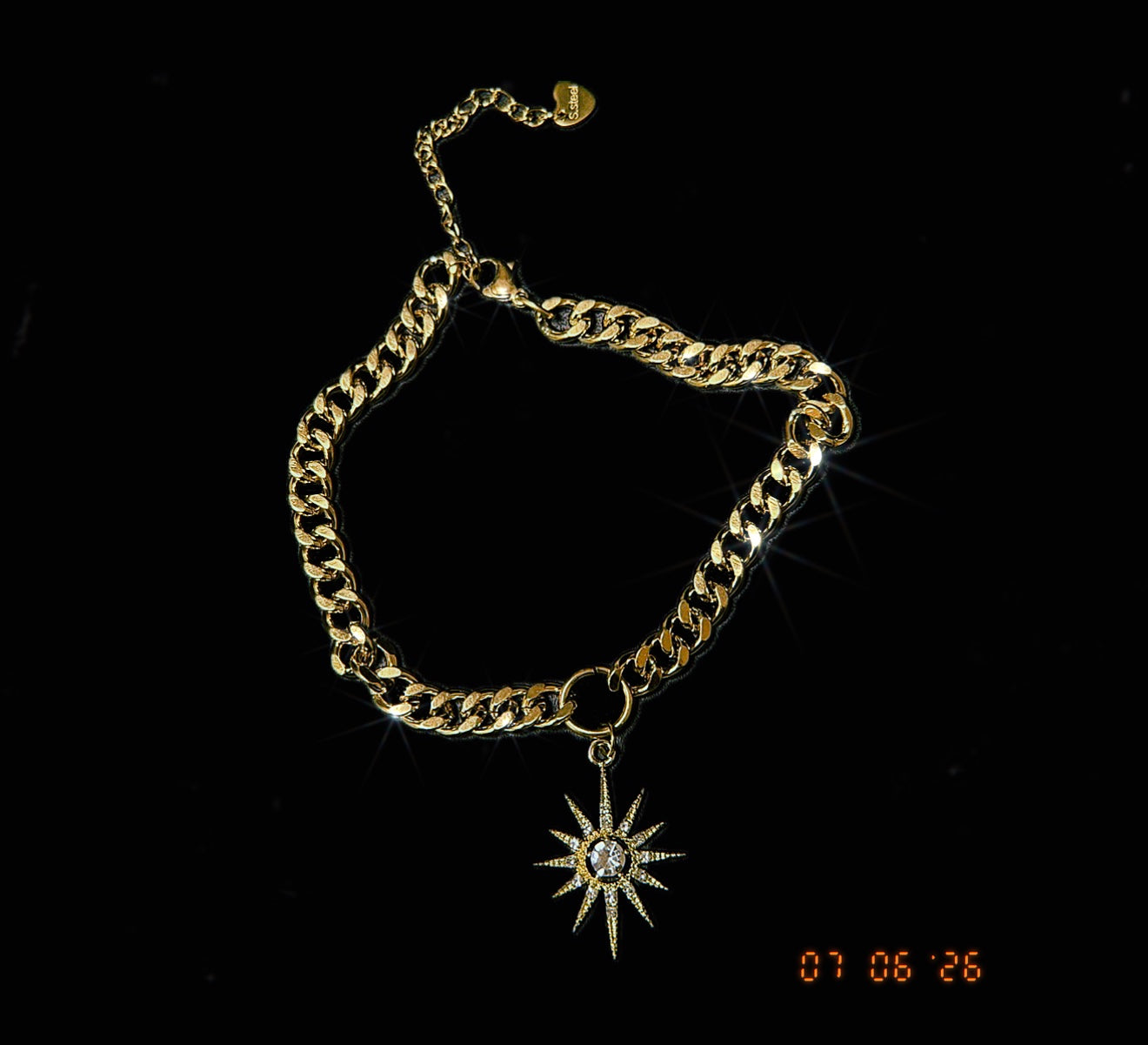 Blingy Star Anklet