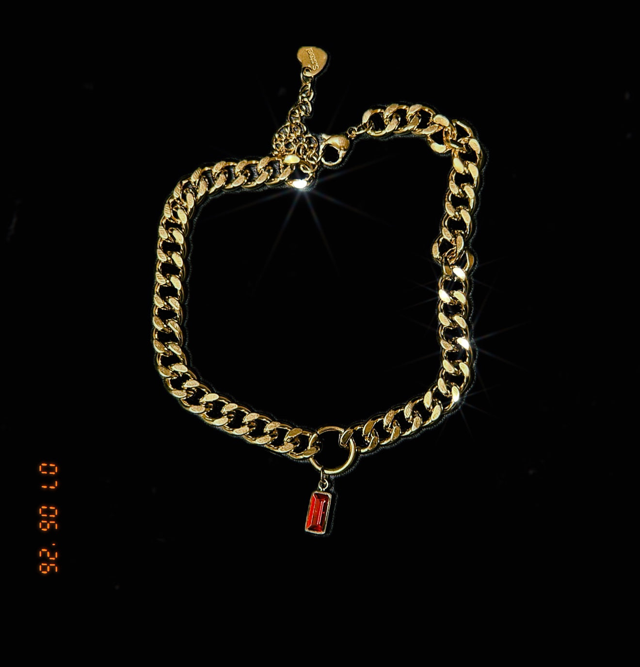 Red Gem Anklet