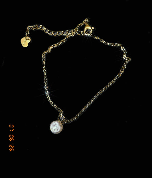 Dainty Pearl Anklet