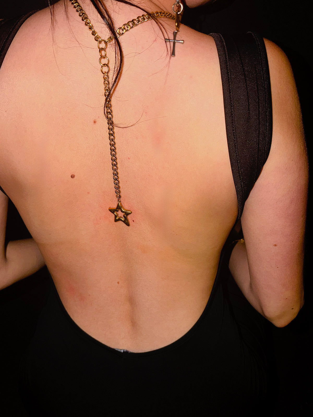 Gold Star Backlace