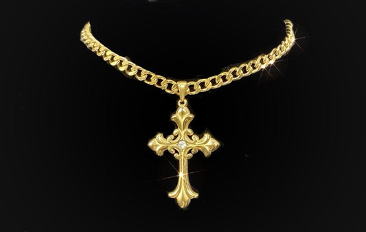 Large Cross Choker