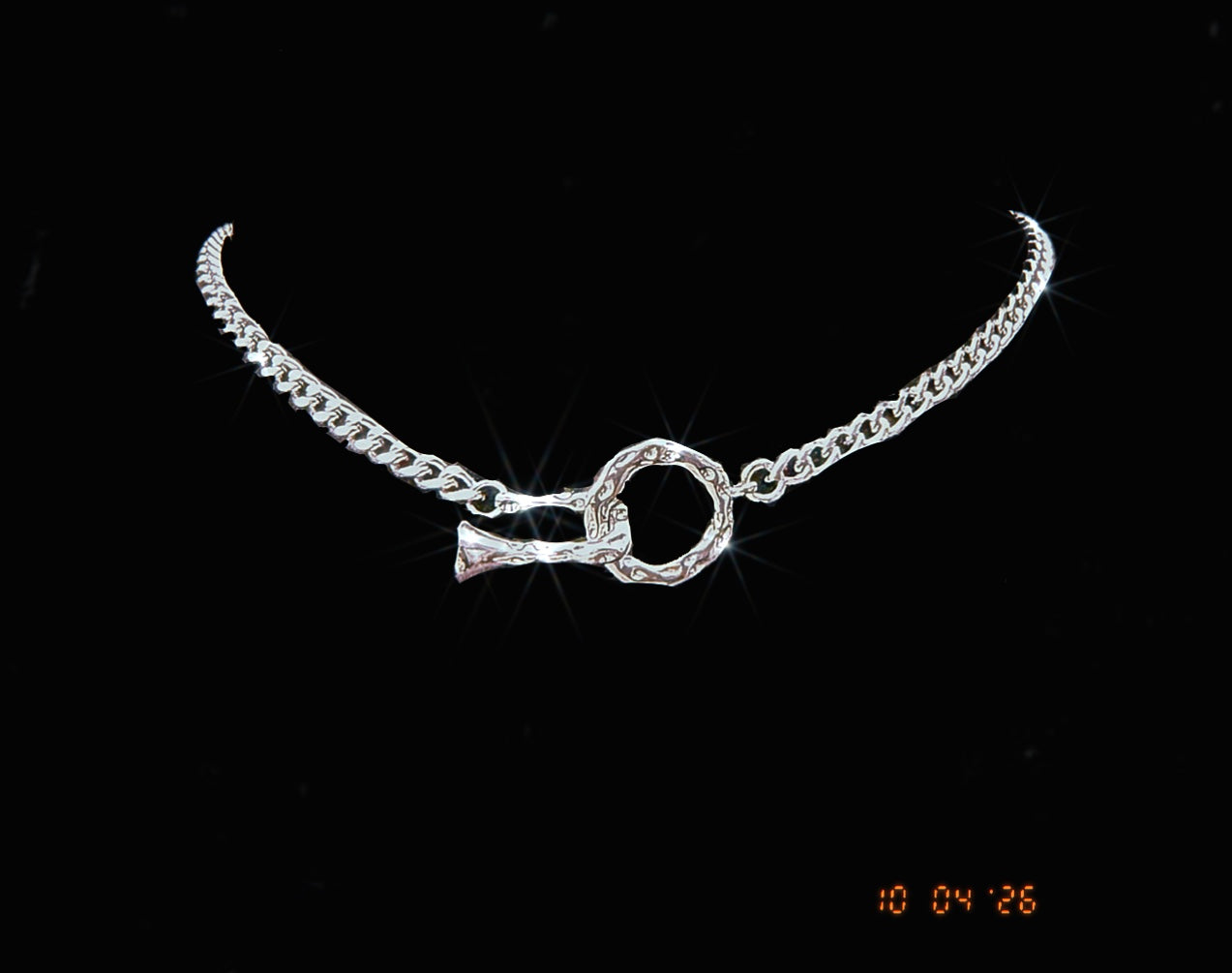 Silver Hook Choker