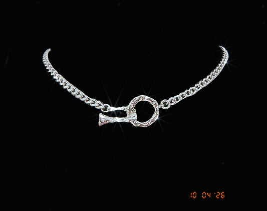 Silver Hook Choker