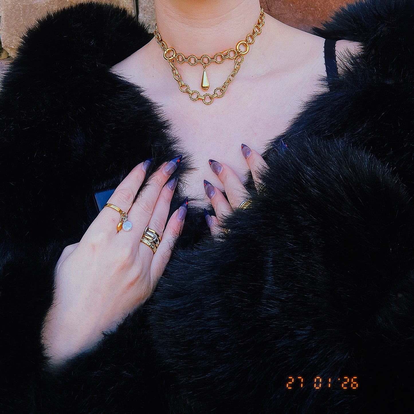 Chunky Drop Choker