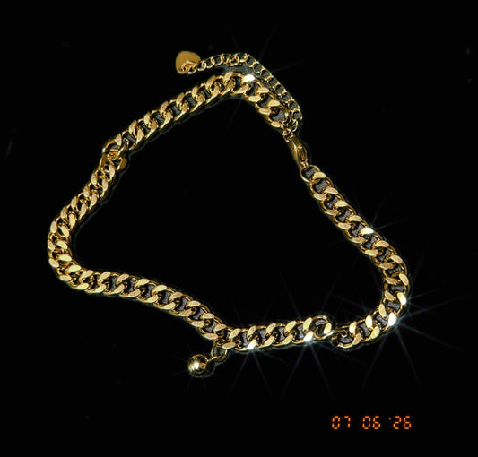 Gold Ball Anklet
