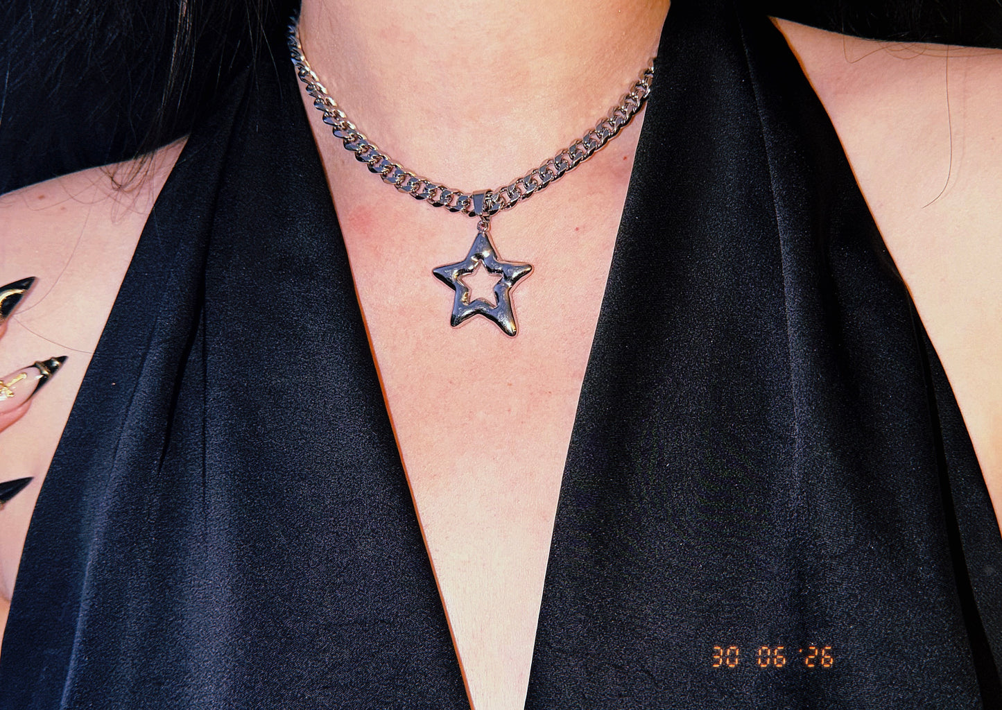 Silver Star Choker