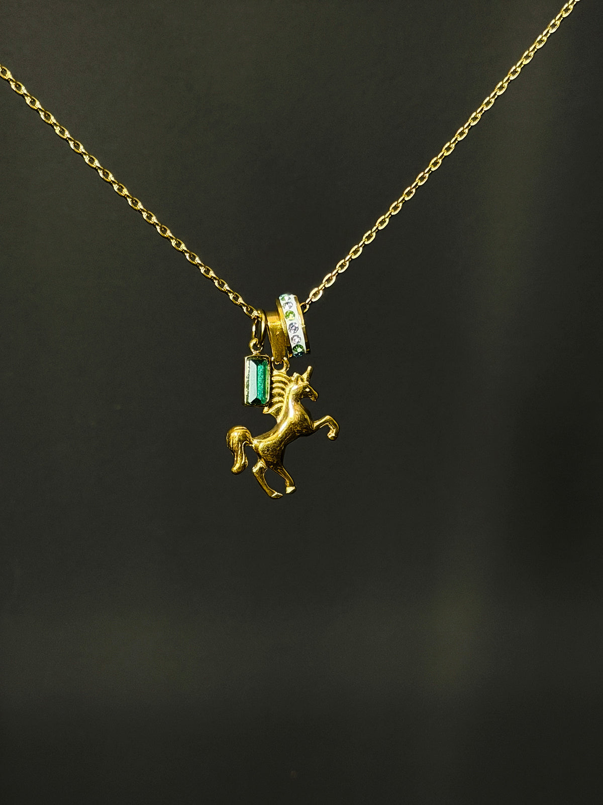 Unicorn Cluster Necklace