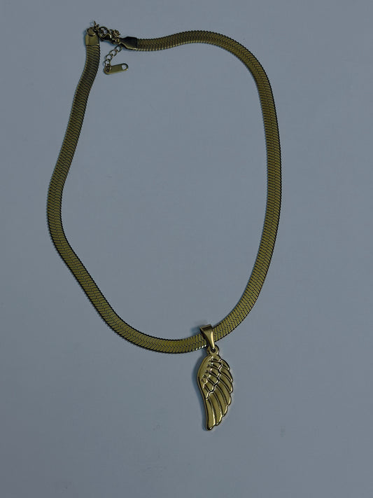 Chunky Wing Snake Chain