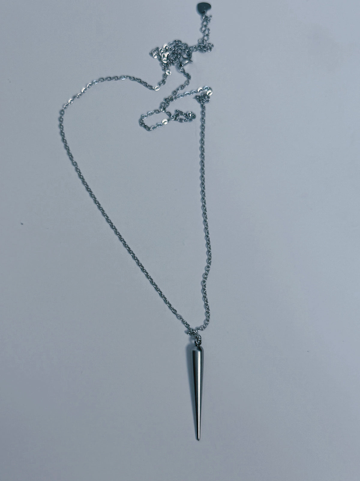 Silver Point Necklace