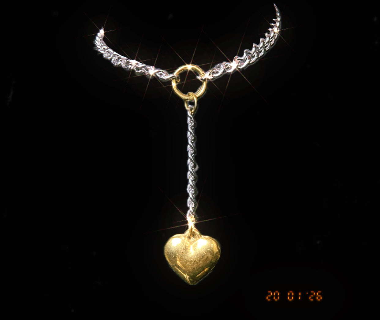 Mixed Metal Drop Bracelet