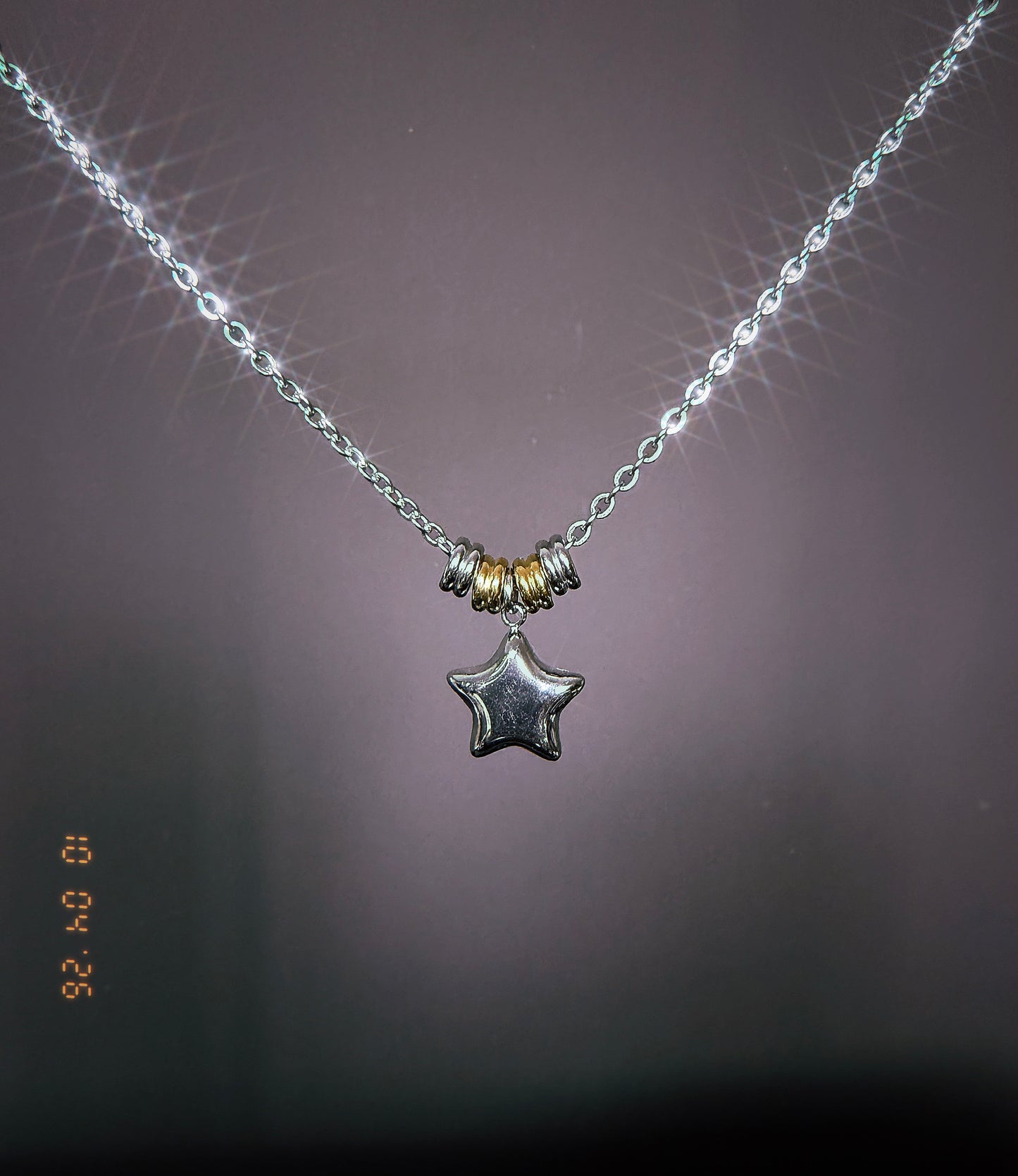 Silver Star Necklace