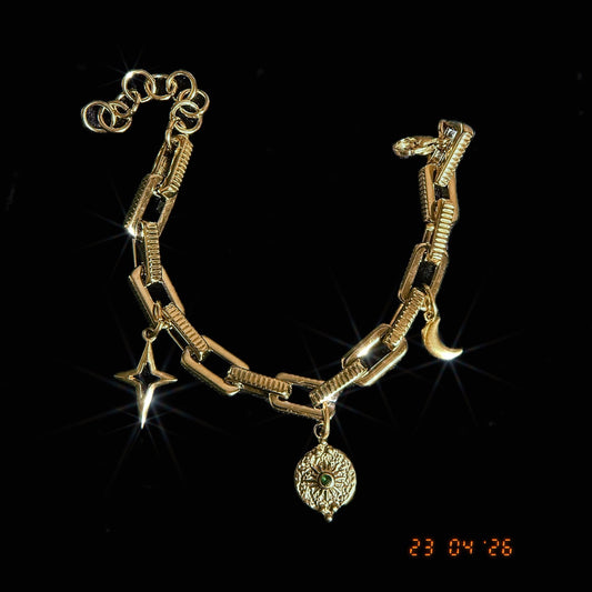 Chunky Charm Bracelet
