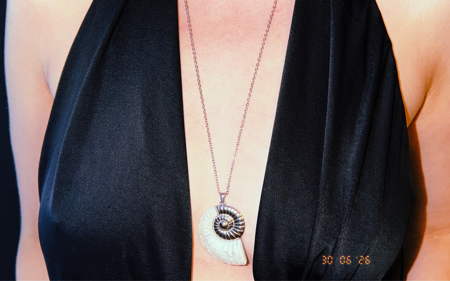 Silver Shell Necklace