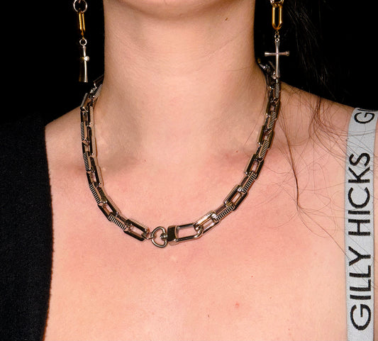 Silver Chunky Necklace