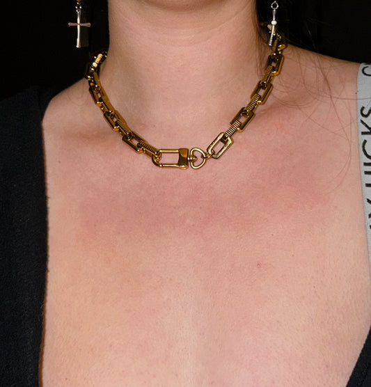 Gold Chunky Necklace
