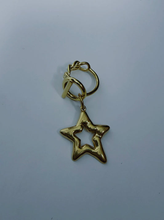 Gold Star Ring Size 8